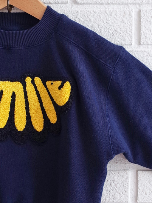 bellerose kids　ガールズ　Smille　ロゴトレーナー