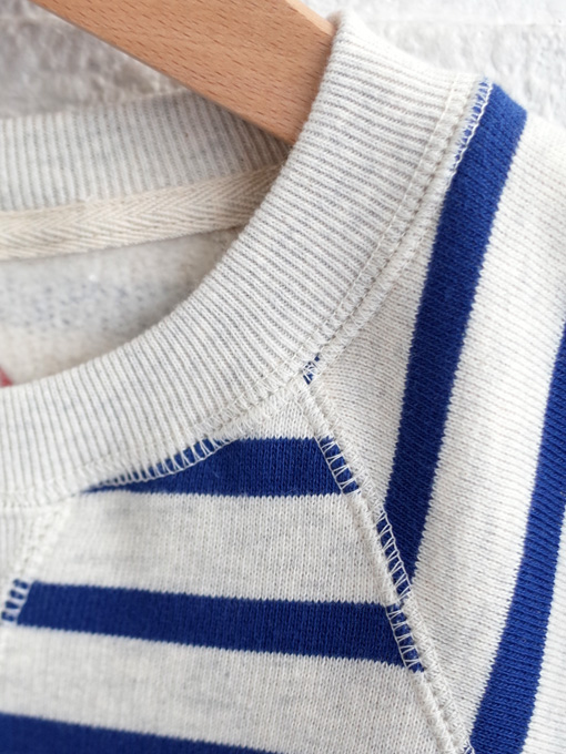 bellerose kids　ベルローズキッズ　ボーダー半袖トレーナー