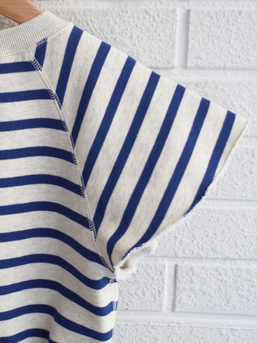 bellerose kids　ベルローズキッズ　ボーダー半袖トレーナー