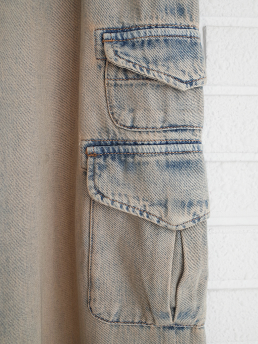 bellerose kids　PIETRA　ガールズ　カーゴデニムパンツ