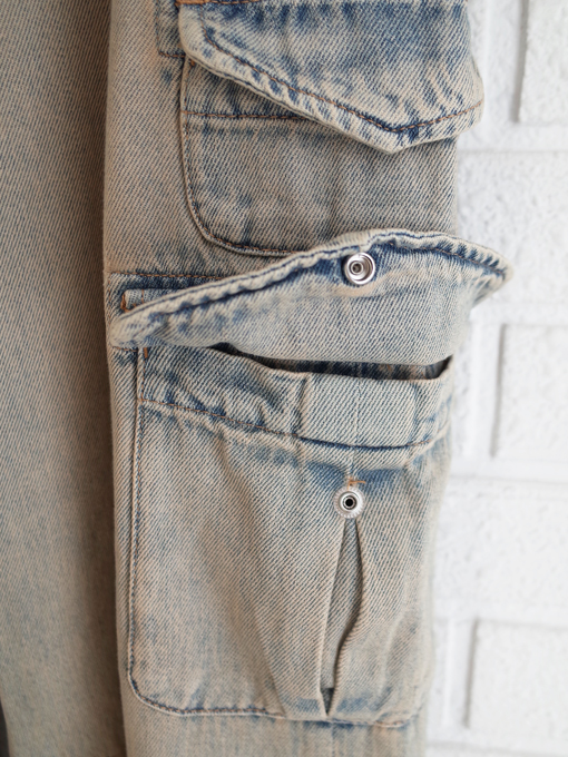 bellerose kids　PIETRA　ガールズ　カーゴデニムパンツ