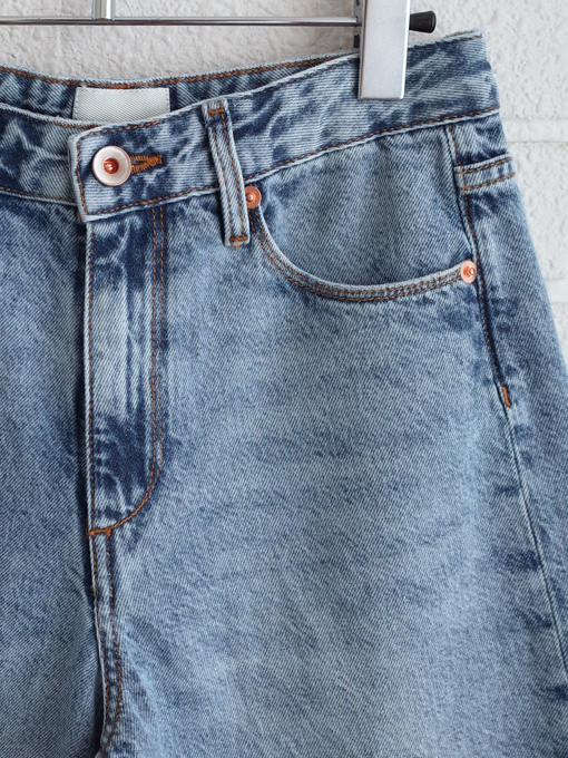 bellerose kids PHEBE デニムバミューダパンツ