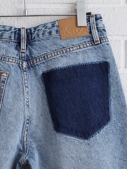 bellerose kids PHEBE デニムバミューダパンツ