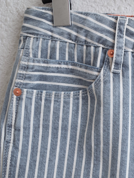 bellerose kids　ストライプバミューダパンツ