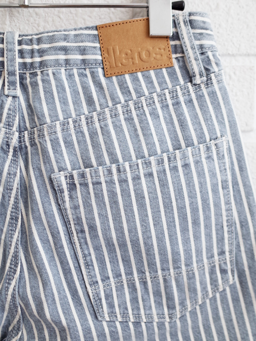 bellerose kids　ストライプバミューダパンツ