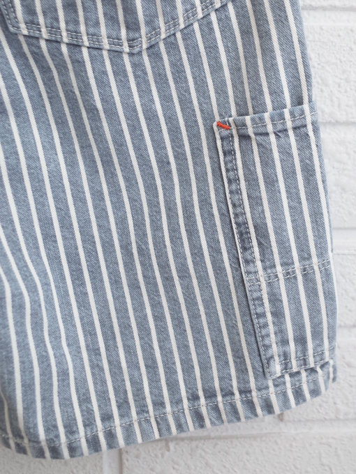 bellerose kids　ストライプバミューダパンツ