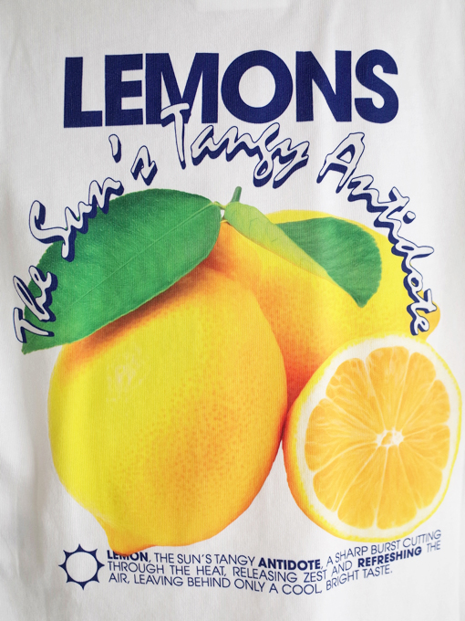 bellerose kids KENNY　レモンプリントシャツ