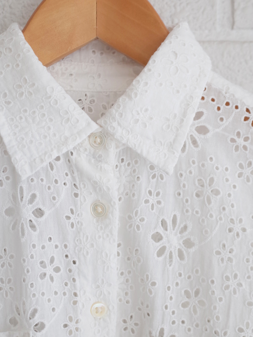 カットレースシャツ bellerose kids ガールズトップス HIGGLE