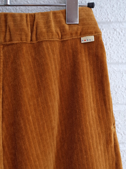 bellerose kids ベルローズキッズ　ガールズ　コットンベロアフレアスカート