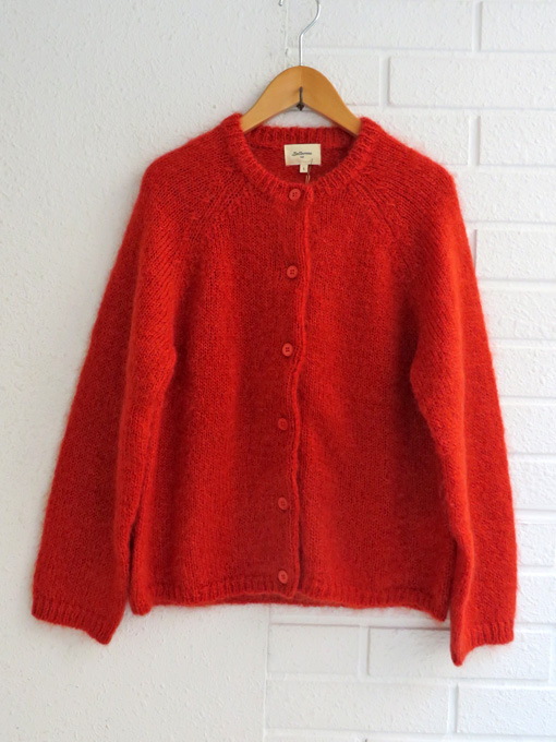ベルギー レディース bellerose woman ベルローズウーマン モヘア混ニットカーディガン