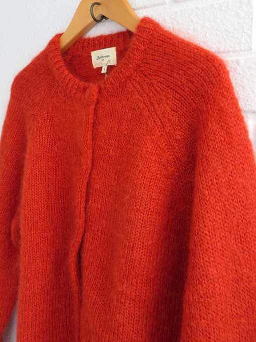ベルギー レディース bellerose woman ベルローズウーマン モヘア混ニットカーディガン