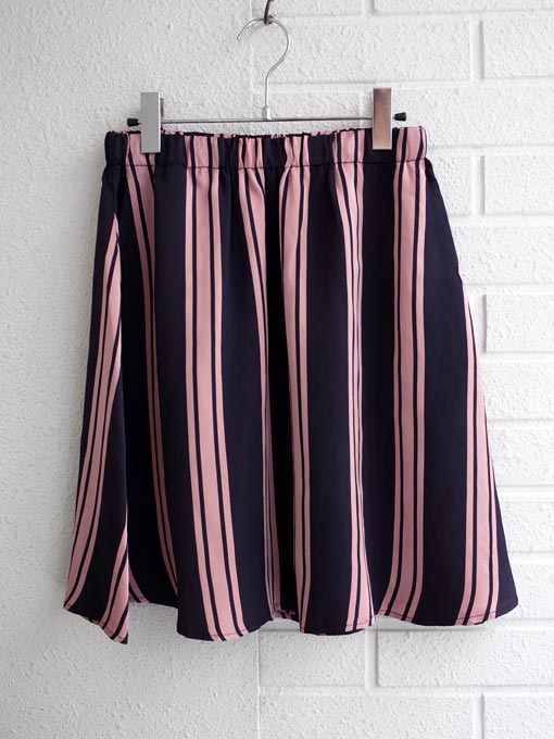 ベルギー レディース bellerose woman ベルローズウーマン ストライプビスコーススカート