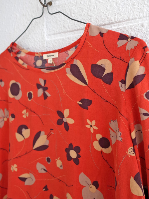ベルギー レディース bellerose woman ベルローズウーマン プリントブラウス