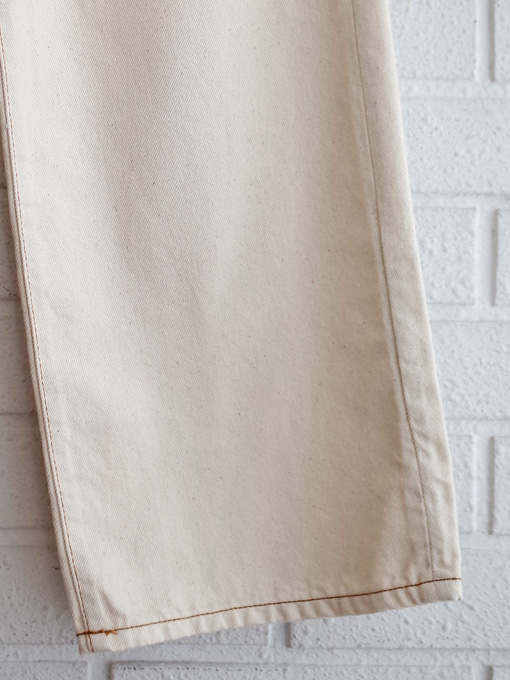 bellerose woman ベルローズウーマン ワイドホワイトデニム