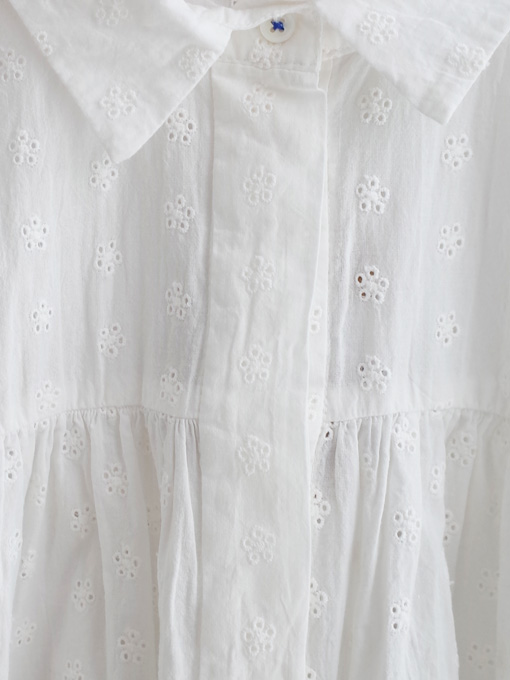 bellerose woman レディース　アイレット刺繍ノースリーブブラウス