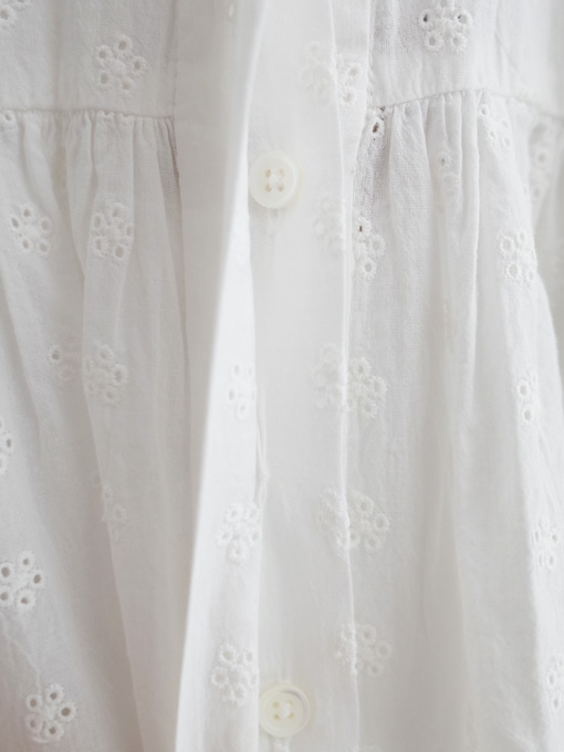 bellerose woman レディース　アイレット刺繍ノースリーブブラウス