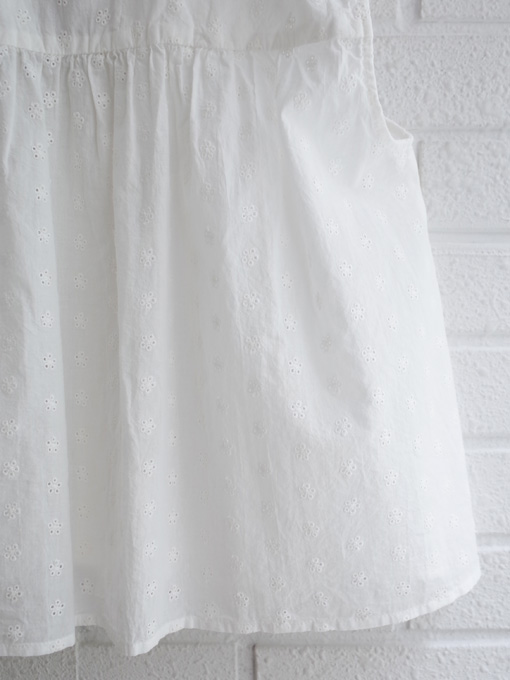 bellerose woman レディース　アイレット刺繍ノースリーブブラウス