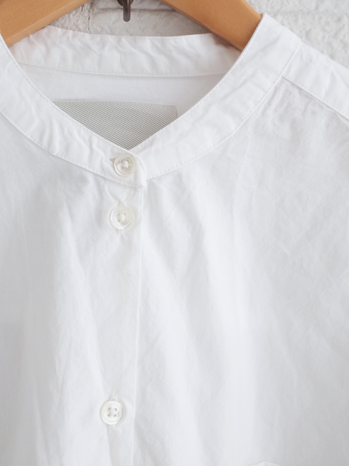 bellerose woman　GORKY　レディース　マンダリンカラーシャツ