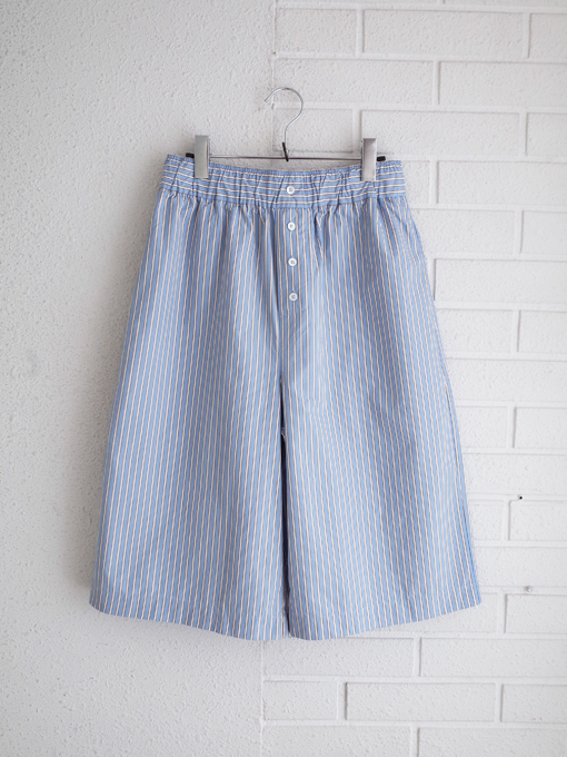bellerose woman GEENA　ストライプバミューダパンツ