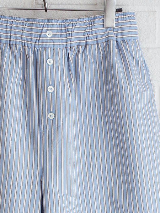 bellerose woman GEENA　ストライプバミューダパンツ
