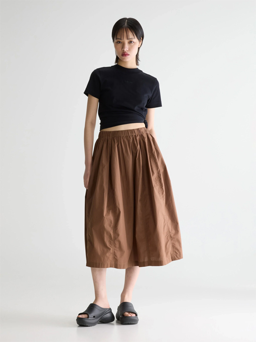 bellerose woman CINLEY ギャザーロングスカート