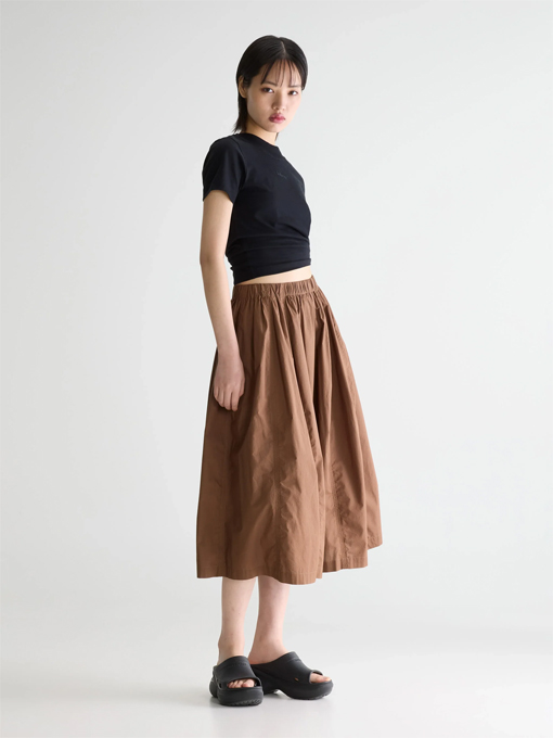 bellerose woman CINLEY ギャザーロングスカート