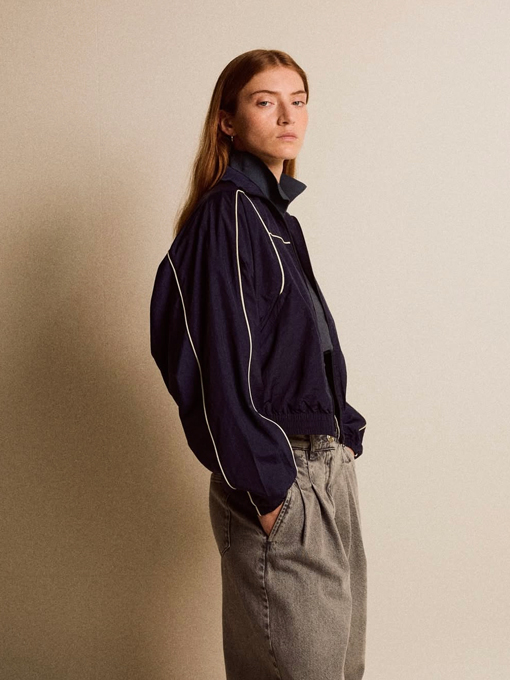 bellerose woman　TROPY　レディース　ナイロンジップジャケット