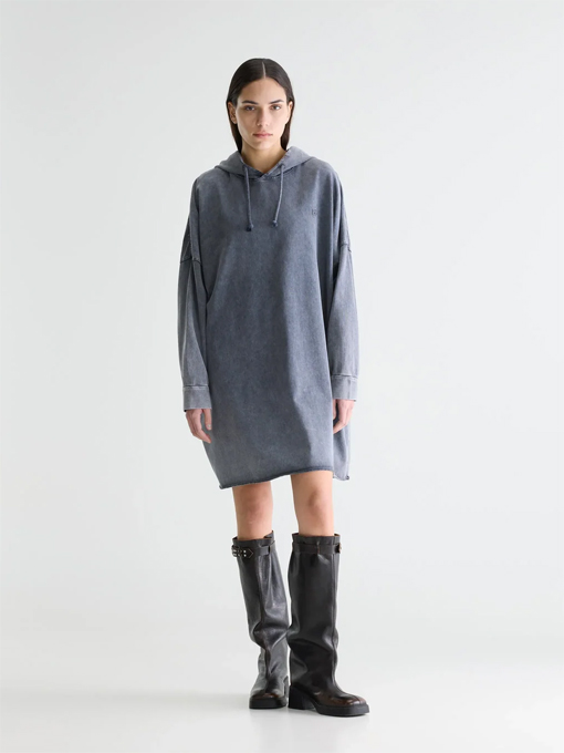 bellerose woman　Fiid sweatshirt dress　レディース　フードスウェットワンピース