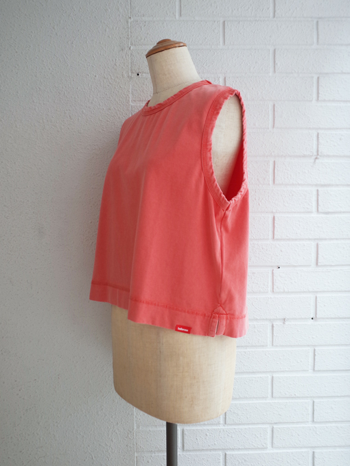 タンクトップ　ノースリーブTシャツ　bellerose woman　Cuare regular tank top