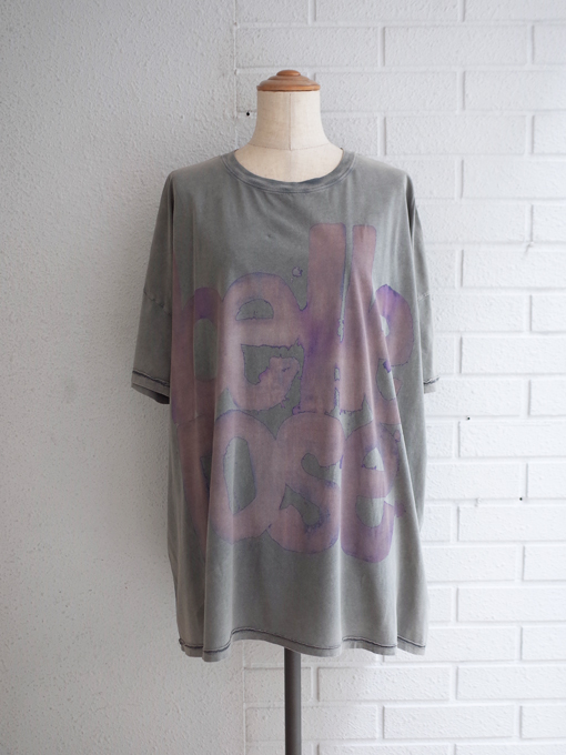 プリントオーバーTシャツ　bellerose woman　Fobell short-sleeve t-shirt