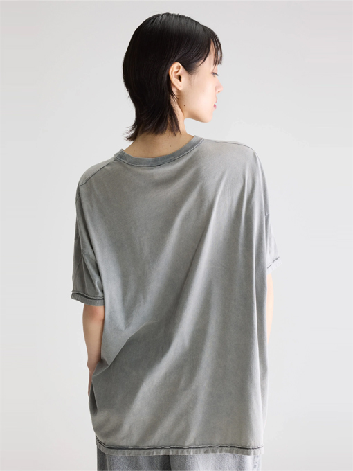 プリントオーバーTシャツ　bellerose woman　Fobell short-sleeve t-shirt
