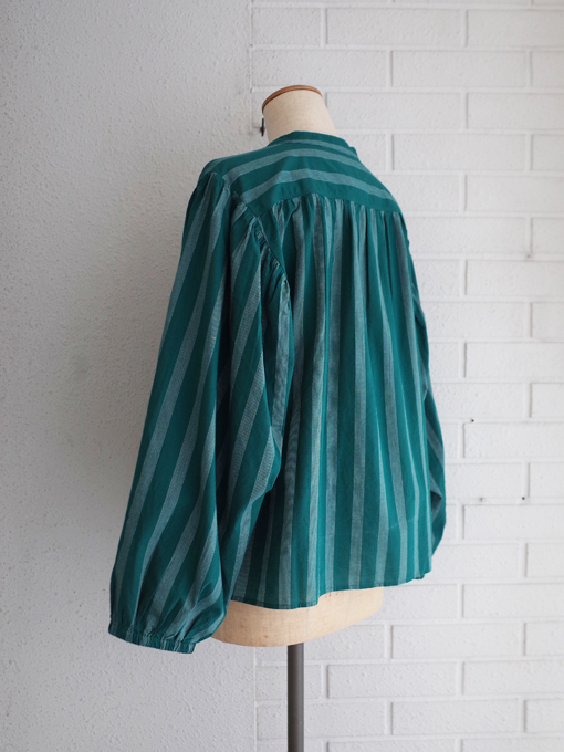 bellerose woman CHERRY　ストライプブラウス