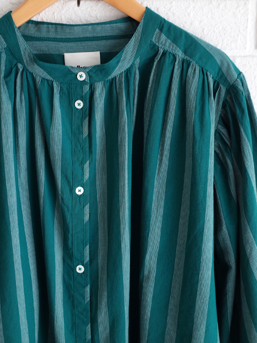 bellerose woman CHERRY　ストライプブラウス