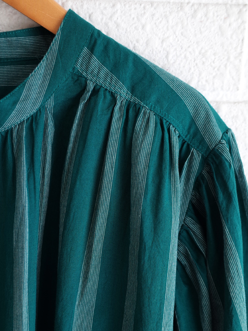 bellerose woman CHERRY　ストライプブラウス