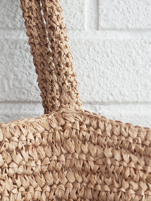  ストローバッグ　レディース　bellerose woman　Itop straw shopping bag