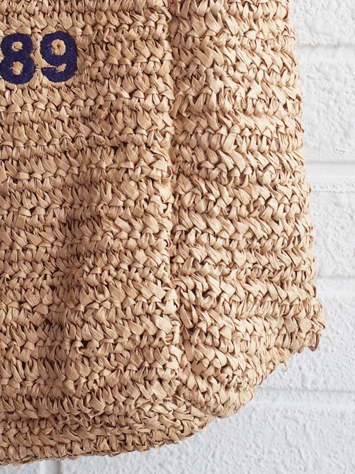  ストローバッグ　レディース　bellerose woman　Itop straw shopping bag
