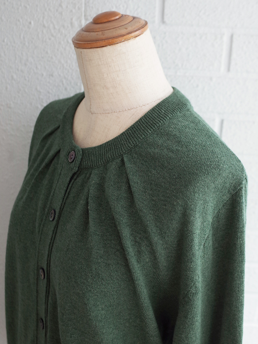 リネンカーディガン　レディース　bellerose woman  North crewneck cardigan 