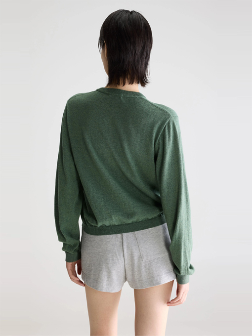 リネンカーディガン　レディース　bellerose woman  North crewneck cardigan 