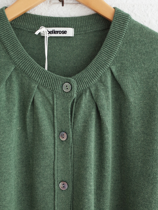 リネンカーディガン　レディース　bellerose woman  North crewneck cardigan 