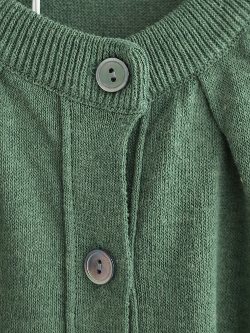 リネンカーディガン　レディース　bellerose woman  North crewneck cardigan 