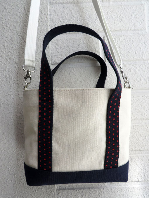 フランス子供服 bonpoint ボンポワン キャンバスミニトート ショルダーバッグ