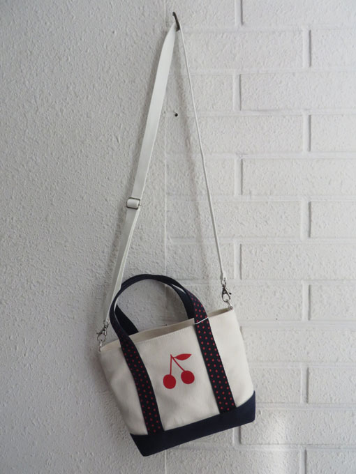 フランス子供服 bonpoint ボンポワン キャンバスミニトート ショルダーバッグ