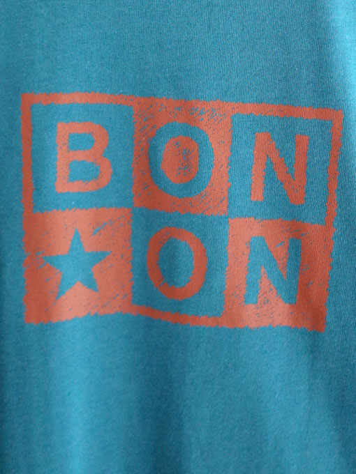 BONTON　ボーイズ　BONTONロゴ長袖Tシャツ