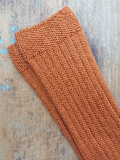 CONDOR　Ribbed high socks 　リブハイソックス