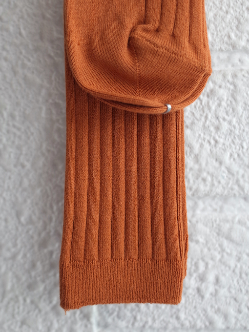 CONDOR　Basic rib knee high socks 　リブハイソックス