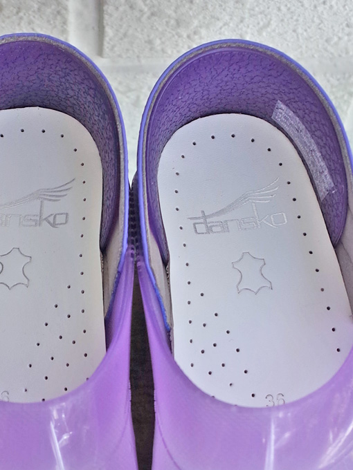 Dansko　ダンスコ　プロフェッショナル　PROFESSIONAL  Purple Translucent