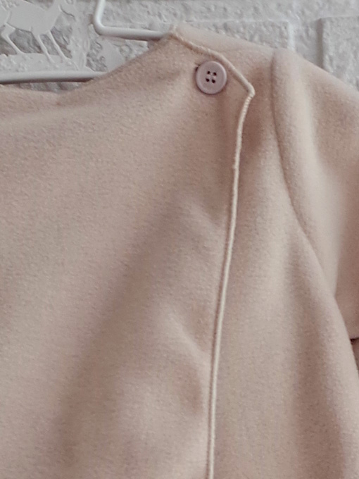 イタリア子供服 DOUUOD ベビーセットスーツ カシュクールカーディガン&足つきレギンス