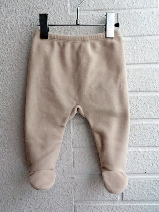 イタリア子供服 DOUUOD ベビーセットスーツ カシュクールカーディガン&足つきレギンス