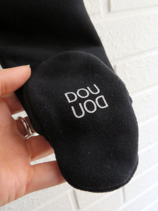 イタリア子供服 DOUUOD ベビーセットスーツ カシュクールカーディガン&足つきレギンス