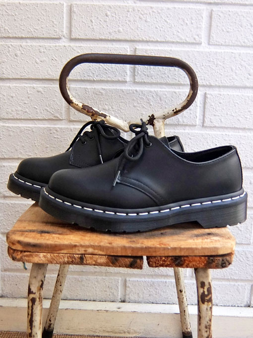 Dr.martens ドクターマーチン 1461 WHITE STITCH 3ホールシューズ